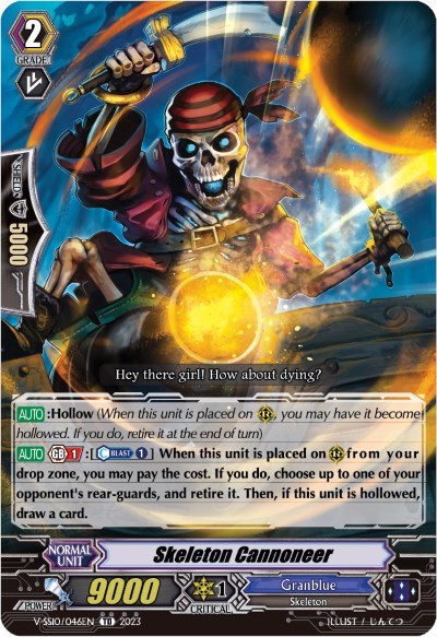 Skeleton Cannoneer [V Format] V-SS10/046EN