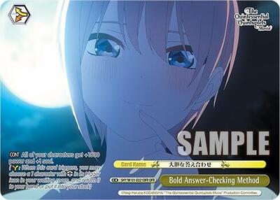 Bold Answer-Checking Method 5HY/W101-E021OFR OFR