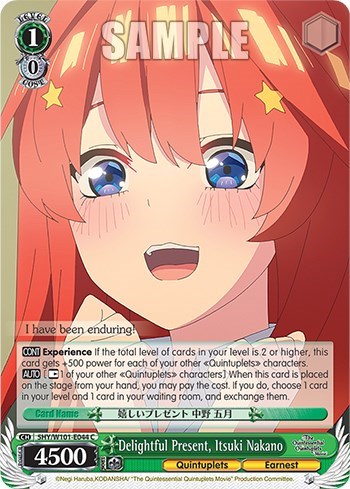 Delightful Present, Itsuki Nakano 5HY/W101-E044 C