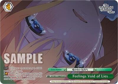 Feelings Void of Lies 5HY/W101-E048OFR OFR