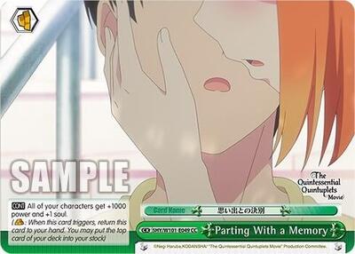 Parting With a Memory 5HY/W101-E049 CC