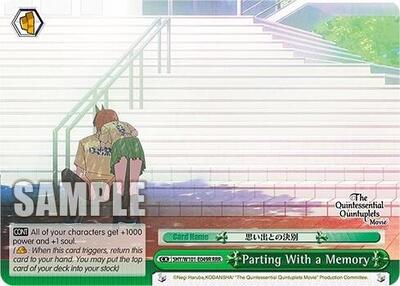 Parting With a Memory 5HY/W101-E049R RRR