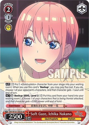 Soft Gaze, Ichika Nakano 5HY/W101-E063S SR