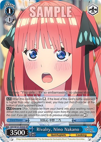 Rivalry, Nino Nakano 5HY/W101-E094S SR