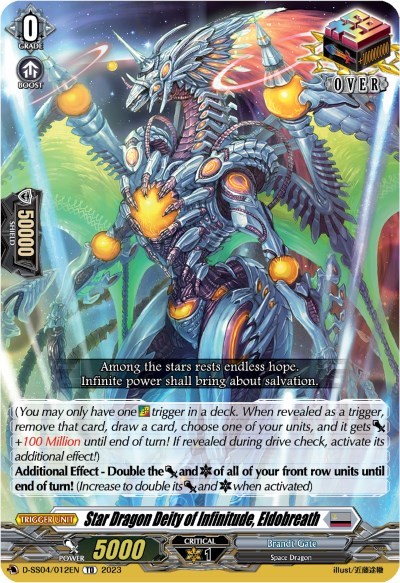 Star Dragon Deity of Infinitude, Eldobreath [D Format] D-SS04/012EN