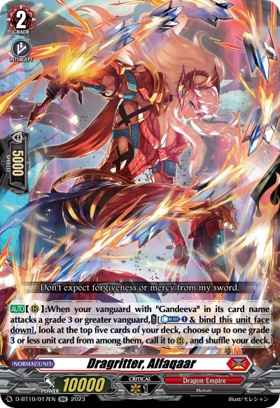Dragritter, Alfaqaar [D Format] D-BT10/017EN
