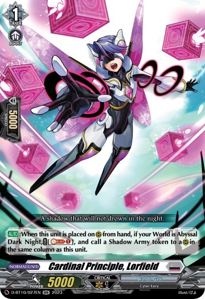 Cardinal Principle, Lorfield [D Format] D-BT10/027EN