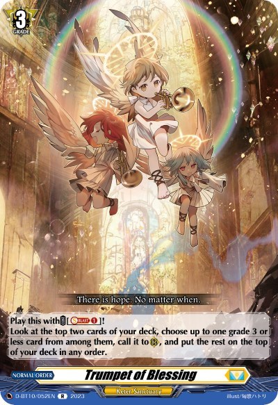 Trumpet of Blessing [D Format] D-BT10/052EN