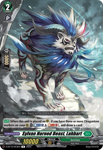 Sylvan Horned Beast, Lahbart [D Format] D-BT10/053EN