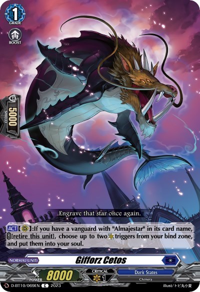 Gifforz Cetos [D Format] D-BT10/069EN