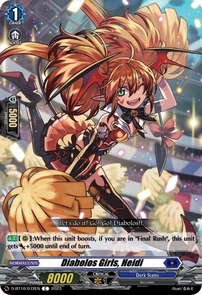 Diabolos Girls, Heidi [D Format] D-BT10/072EN