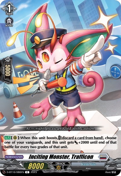 Inciting Monster, Trafficon [D Format] D-BT10/080EN