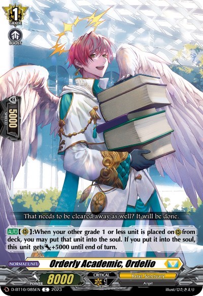 Orderly Academic, Ordelio [D Format] D-BT10/085EN