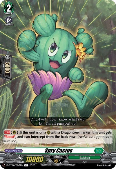 Spry Cactus [D Format] D-BT10/093EN