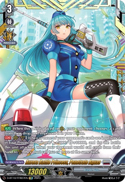 Aurora Battle Princess, Penetrate Aquas [D Format] D-BT10/FFR07EN