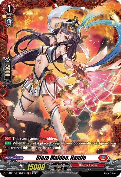 Blaze Maiden, Hanife [D Format] D-BT10/FR07EN