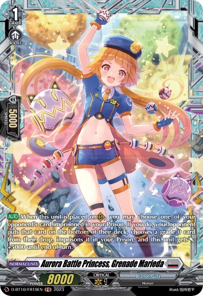 Aurora Battle Princess, Grenade Marieda [D Format] D-BT10/FR19EN