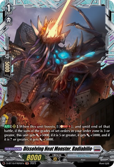 Dissolving Heat Monster, Radiabilio [D Format] D-BT10/FR20EN