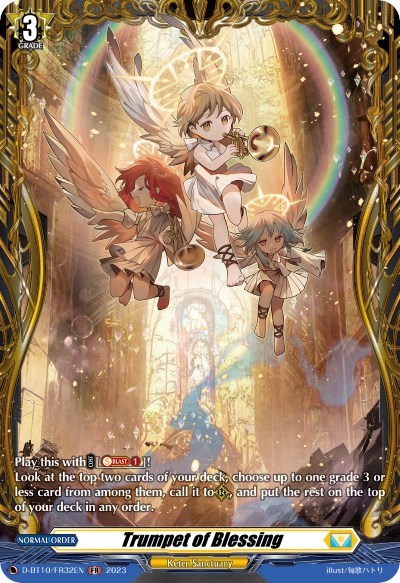 Trumpet of Blessing [D Format] D-BT10/FR32EN