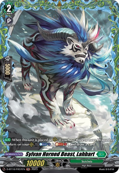 Sylvan Horned Beast, Lahbart [D Format] D-BT10/FR37EN