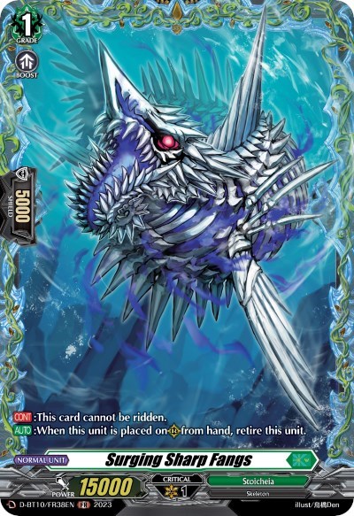 Surging Sharp Fangs [D Format] D-BT10/FR38EN