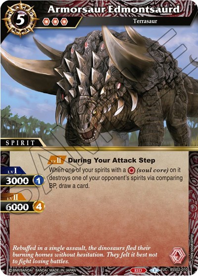 Armorsaur Edmontsaurd BSS02-010