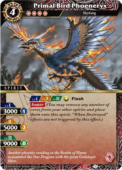 Primal Bird Phoeneryx BSS02-018