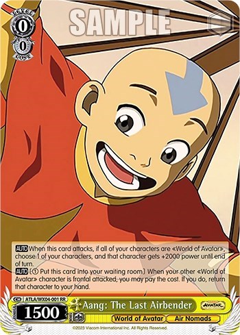 Aang: The Last Airbender ATLA/WX04-001 RR