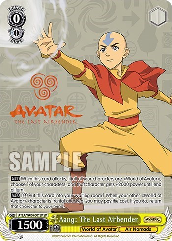Aang: The Last Airbender ATLA/WX04-001SP SP