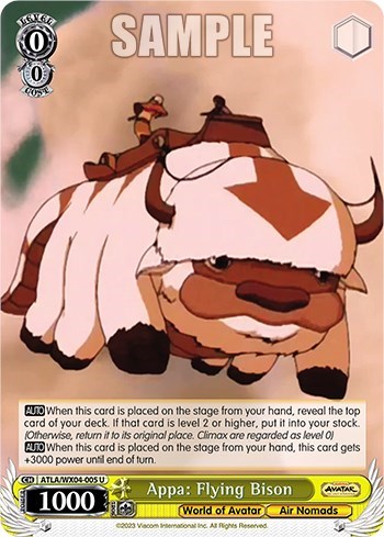 Appa: Flying Bison ATLA/WX04-005 U