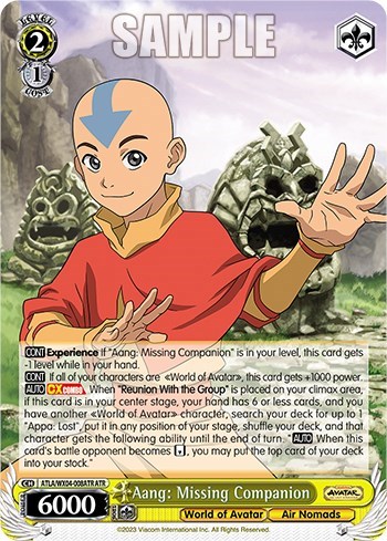 Aang: Missing Companion ATLA/WX04-008ATR ATR