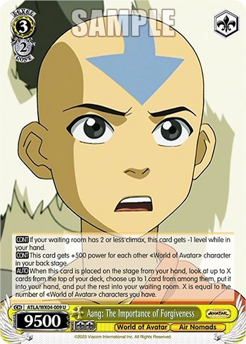 Aang: The Importance of Forgiveness ATLA/WX04-009 U