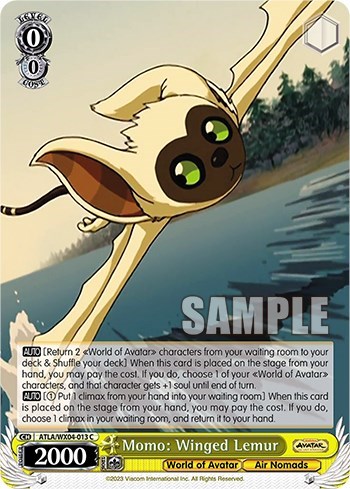 Momo: Winged Lemur ATLA/WX04-013 C