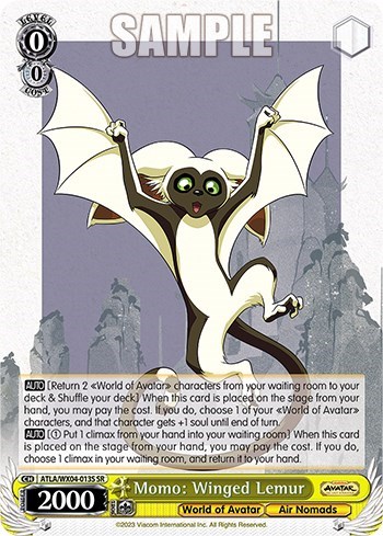 Momo: Winged Lemur ATLA/WX04-013S SR