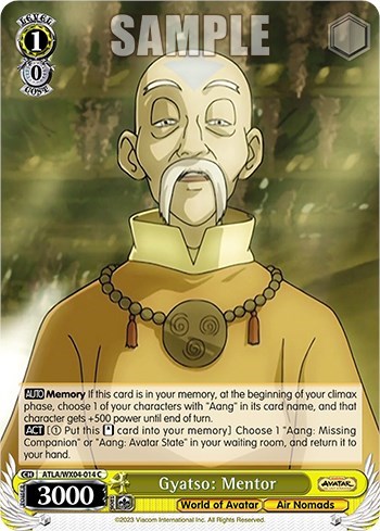 Gyatso: Mentor ATLA/WX04-014 C