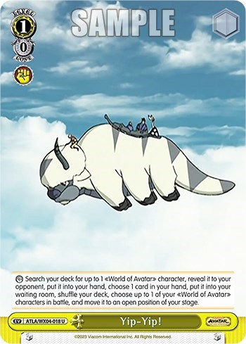 Yip-Yip! ATLA/WX04-018 U