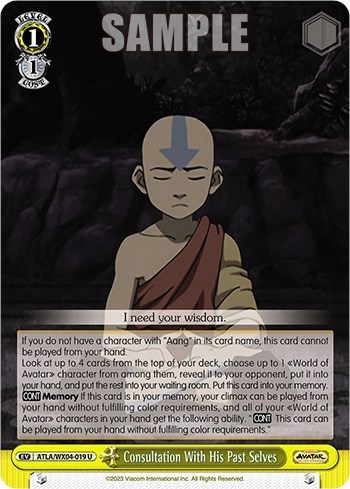 Aang: Consulting His Past Selves ATLA/WX04-019 U