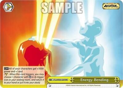 Energy Bending ATLA/WX04-020R RRR