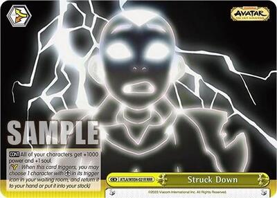 Struck Down ATLA/WX04-021R RRR