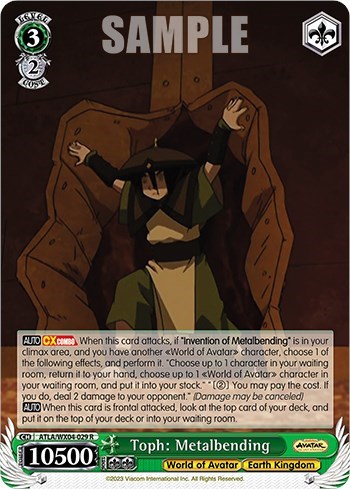 Toph: Metalbending ATLA/WX04-029 R