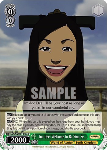 Joo Dee: Welcome to Ba Sing Se ATLA/WX04-040a C
