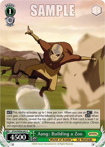 Aang: Building a Zoo ATLA/WX04-041 C