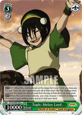 Toph: Melon Lord ATLA/WX04-043 C
