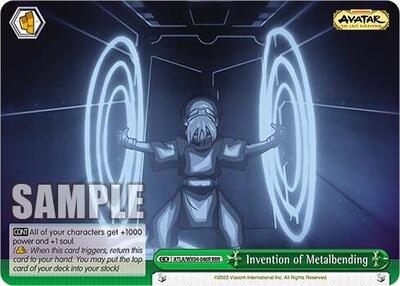 Invention of Metalbending ATLA/WX04-046R RRR
