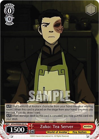 Zuko: Tea Server ATLA/WX04-051 R