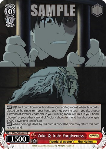 Zuko & Iroh: Forgiveness ATLA/WX04-052 R
