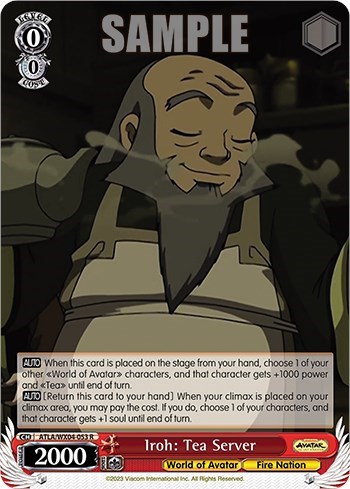 Iroh: Tea Server ATLA/WX04-053 R