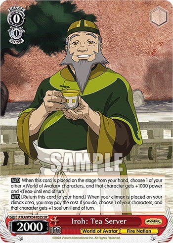 Iroh: Tea Server ATLA/WX04-053S SR