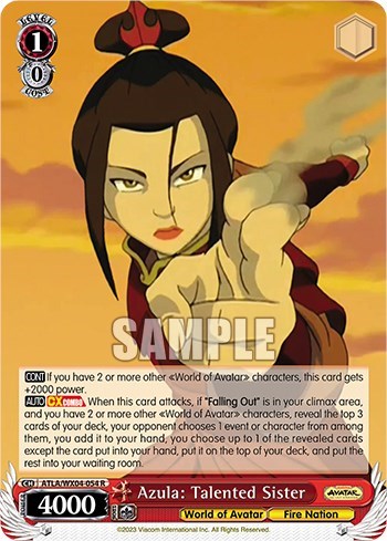 Azula: Talented Sister ATLA/WX04-054 R