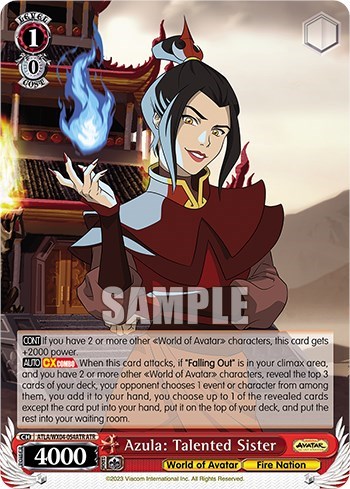 Azula: Talented Sister ATLA/WX04-054ATR ATR